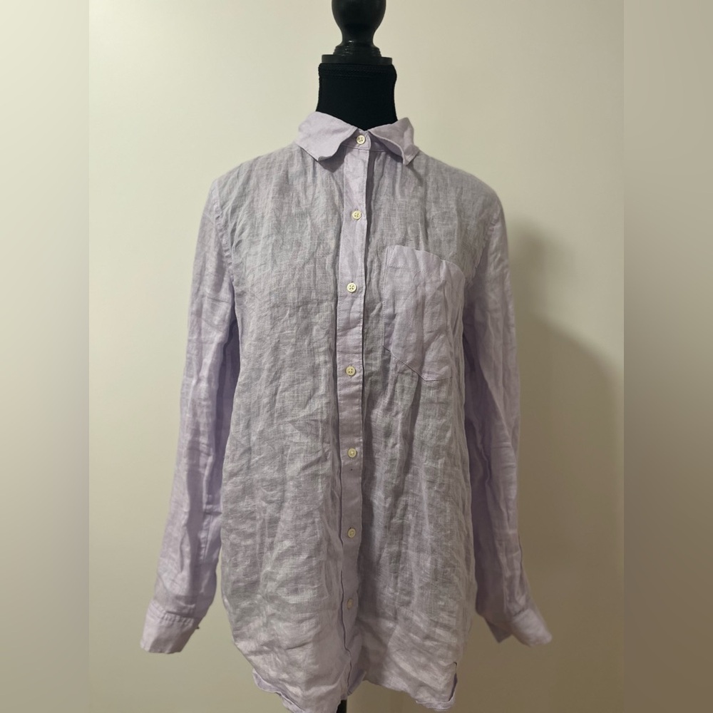 Light Purple Button-Down Shirt